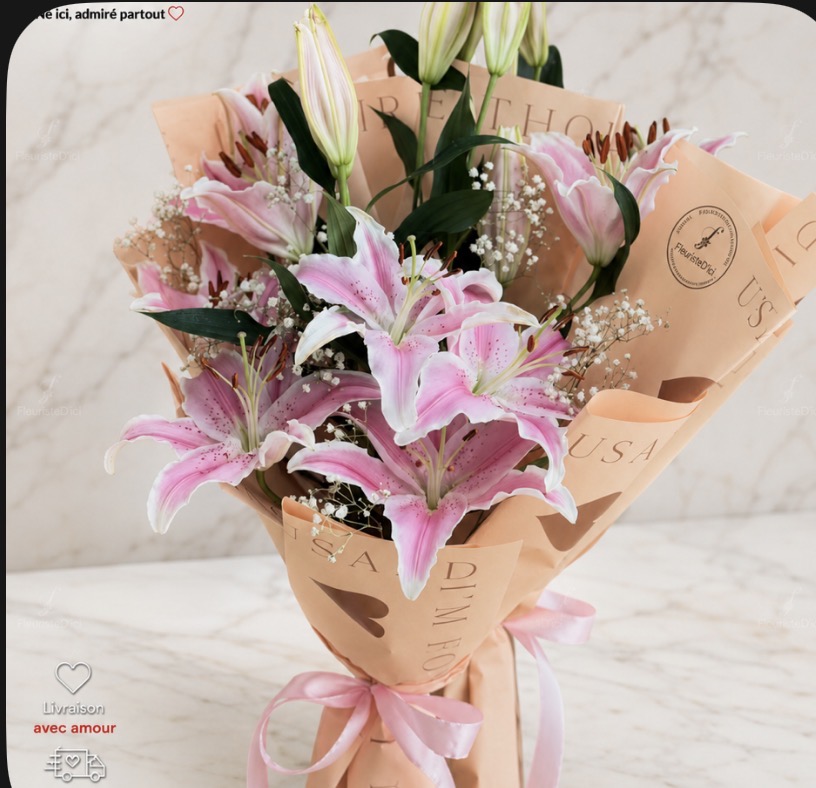 Bouquet Lysoria – Poésie & Douceur Florale